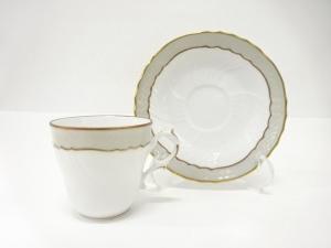 Richard Ginori　リチャードジノリ　ベッキオグレース　デミタスカップ＆ソーサー　洋食器